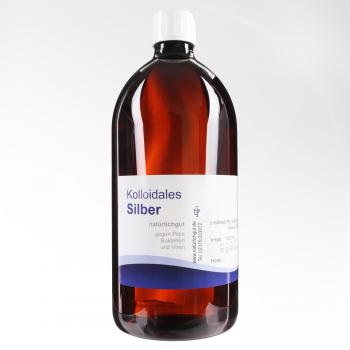 Kolloidales-Silberwasser-PET-Flasche